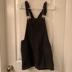 Mini overalls dress